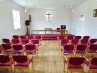 Sancton Methodist Church - Padded Wooden Conference Chairs