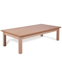 Heavy-Duty Wooden Lounge Tables