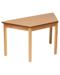 Tuf Class Children's Trapezoidal Wooden Table